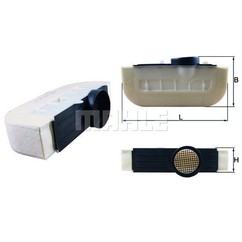 MAGNETI MARELLI Filtro aria 154072411213