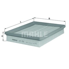 Magneti Marelli Filtro Aria Lx722