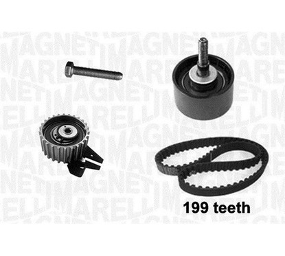 Magneti Marelli Kit Cinghie Distribuzione Mmk0104 per ripristinare il corretto funzionamento del componente