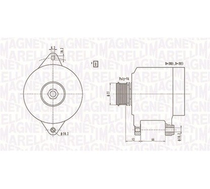 MAGNETI MARELLI Alternatore 063731157010 per ripristinare il corretto funzionamento del componente