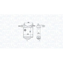 MAGNETI MARELLI Intercooler 351319204080 per ripristinare il corretto funzionamento del componente