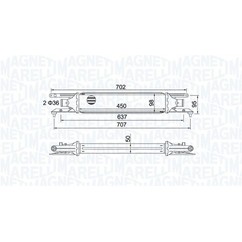MAGNETI MARELLI Intercooler 351319204090 per ripristinare il corretto funzionamento del componente