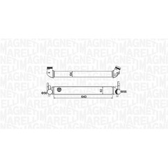 MAGNETI MARELLI Intercooler 351319204410
