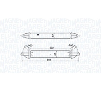MAGNETI MARELLI Intercooler 351319204610 per ripristinare il corretto funzionamento del componente