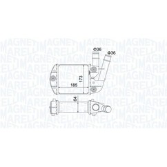 MAGNETI MARELLI Intercooler 351319204620 per ripristinare il corretto funzionamento del componente