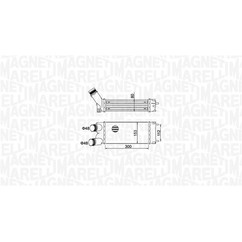 MAGNETI MARELLI Intercooler 351319204700