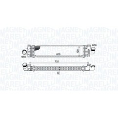 MAGNETI MARELLI Intercooler 351319204980 per ripristinare il corretto funzionamento del componente