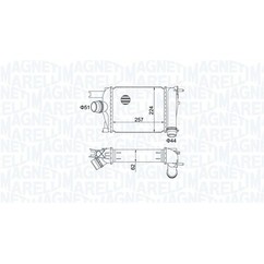 MAGNETI MARELLI Intercooler 351319205170 per ripristinare il corretto funzionamento del componente