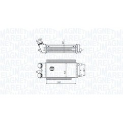 MAGNETI MARELLI Intercooler 351319205290 per ripristinare il corretto funzionamento del componente