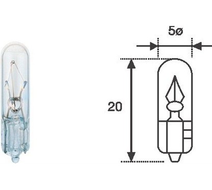 Magneti Marelli Lamp. T5 1,2W 12V T51,2W12 per ripristinare il corretto funzionamento del componente