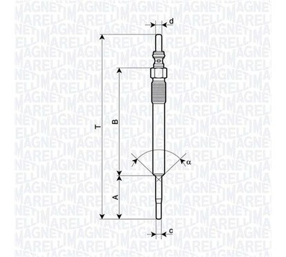 MAGNETI MARELLI Candeletta 062900140304