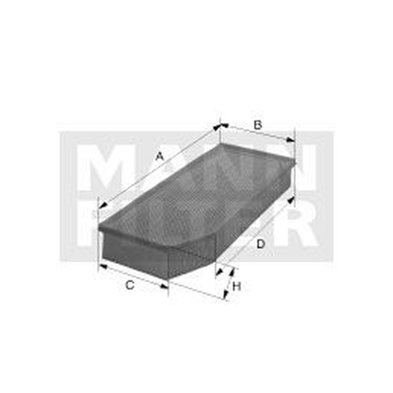 Mann Filtro Aria Bmw C28037