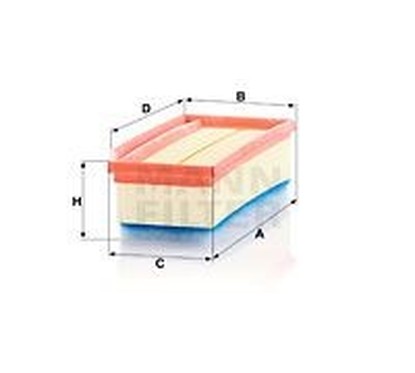 Mann Filtro Aria C27030 per ripristinare il corretto funzionamento del componente