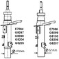 Ammortizzatore Monroe G8205 Per Auto Citroen