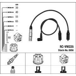 NGK Kit cavi accensione 0956