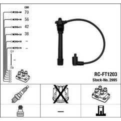NGK Kit cavi accensione 2995