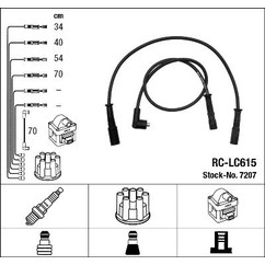 NGK Kit cavi accensione 7207
