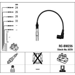 Ngk 0579 - Cavi Rc-Bw235