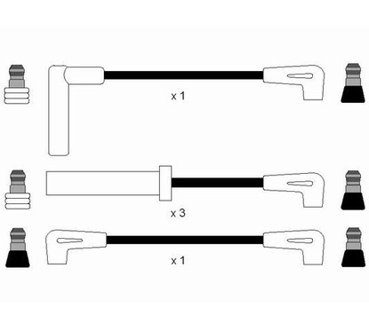 Ngk 8283 - Cavi Rc-Cr301 per ripristinare il corretto funzionamento del componente