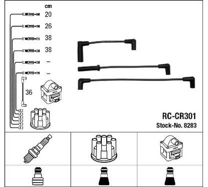 Ngk 8283 - Cavi Rc-Cr301