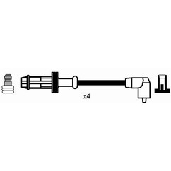 Ngk 7285 - Cavi Rc-Ct615 per ripristinare il corretto funzionamento del componente