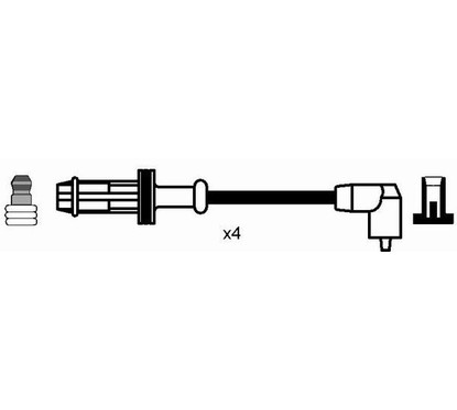 Ngk 7285 - Cavi Rc-Ct615 per ripristinare il corretto funzionamento del componente