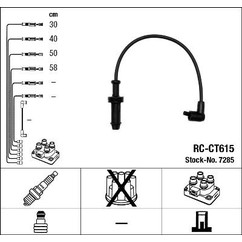 Ngk 7285 - Cavi Rc-Ct615