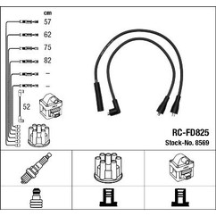 Ngk 8569 - Cavi Rc-Fd825 per ripristinare il corretto funzionamento del componente