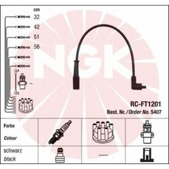 Ngk 5407 - Cavi Rc-Ft1201 per ripristinare il corretto funzionamento del componente