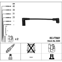 Ngk 8208 - Cavi Rc-Ft607