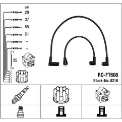Ngk 8210 - Cavi Rc-Ft608 per ripristinare il corretto funzionamento del componente