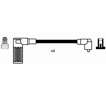 Ngk 7171 - Cavi Rc-Ft628 per ripristinare il corretto funzionamento del componente