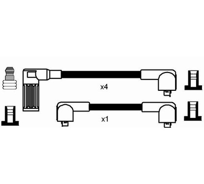 Ngk 8220 - Cavi Rc-Lc604 per ripristinare il corretto funzionamento del componente