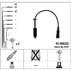 Ngk 0757 - Cavi Rc-Mb222