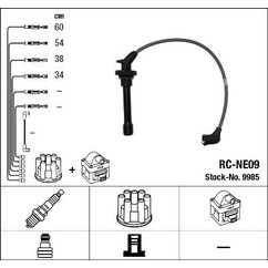 Ngk 9985 - Cavi Rc-Ne09 per ripristinare il corretto funzionamento del componente