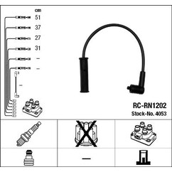 Ngk 4053 - Cavi Rc-Rn1202 per ripristinare il corretto funzionamento del componente