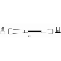 Ngk 8234 - Cavi Rc-Rn606 per ripristinare il corretto funzionamento del componente