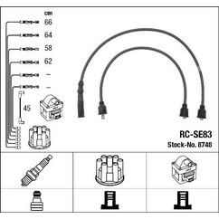 Ngk 8748 - Cavi Rc-Se83 per ripristinare il corretto funzionamento del componente