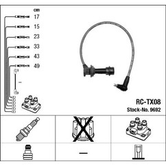Ngk 9692 - Cavi Rc-Tx08 per ripristinare il corretto funzionamento del componente