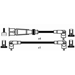 Ngk 0950 - Cavi Rc-Vw219 per ripristinare il corretto funzionamento del componente