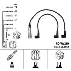 Ngk 0950 - Cavi Rc-Vw219