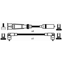 Ngk 8262 - Cavi Rc-Vw242 per ripristinare il corretto funzionamento del componente