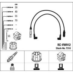 Ngk 7318 - Cavi Rc-Vw912