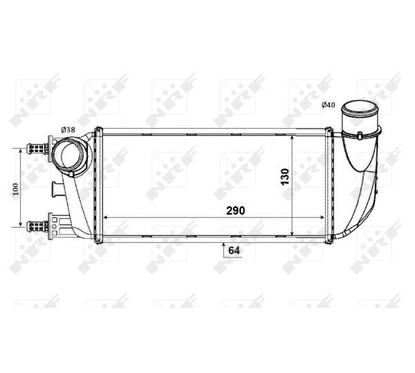 Nrf Intercooler Fiat 30773