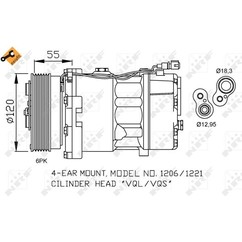 Nrf Compressori Audi 32064