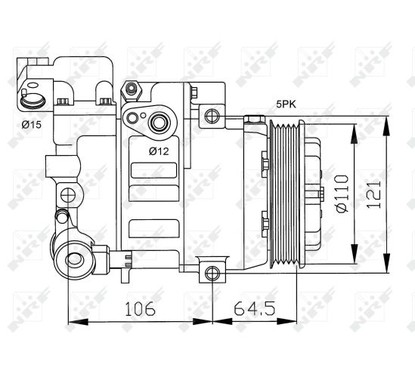 Nrf Compressori Mercedes 32175