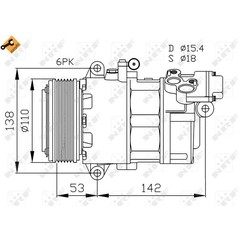 Nrf Compressori Bmw 32184
