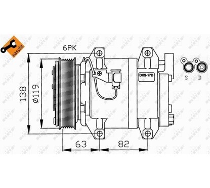 Nrf Compressori Volvo 32211
