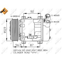Nrf Compressori Peugeot 32270