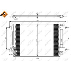 Nrf Condensatori Volkswagen 350028